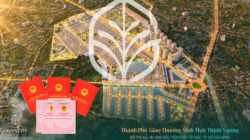 Pháp lý dự án Vinhomes Green City Đức Hòa Long An